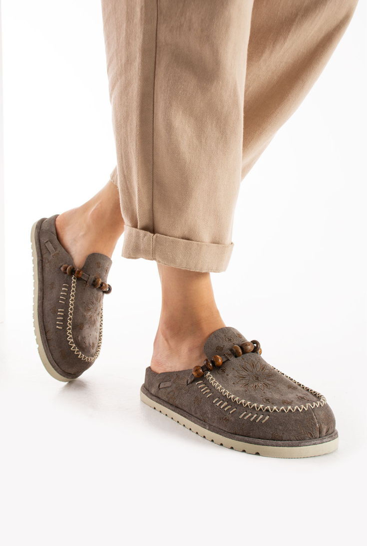 Lemoors- Rumi- Suede Leather- Extra Soft Insole- Mink