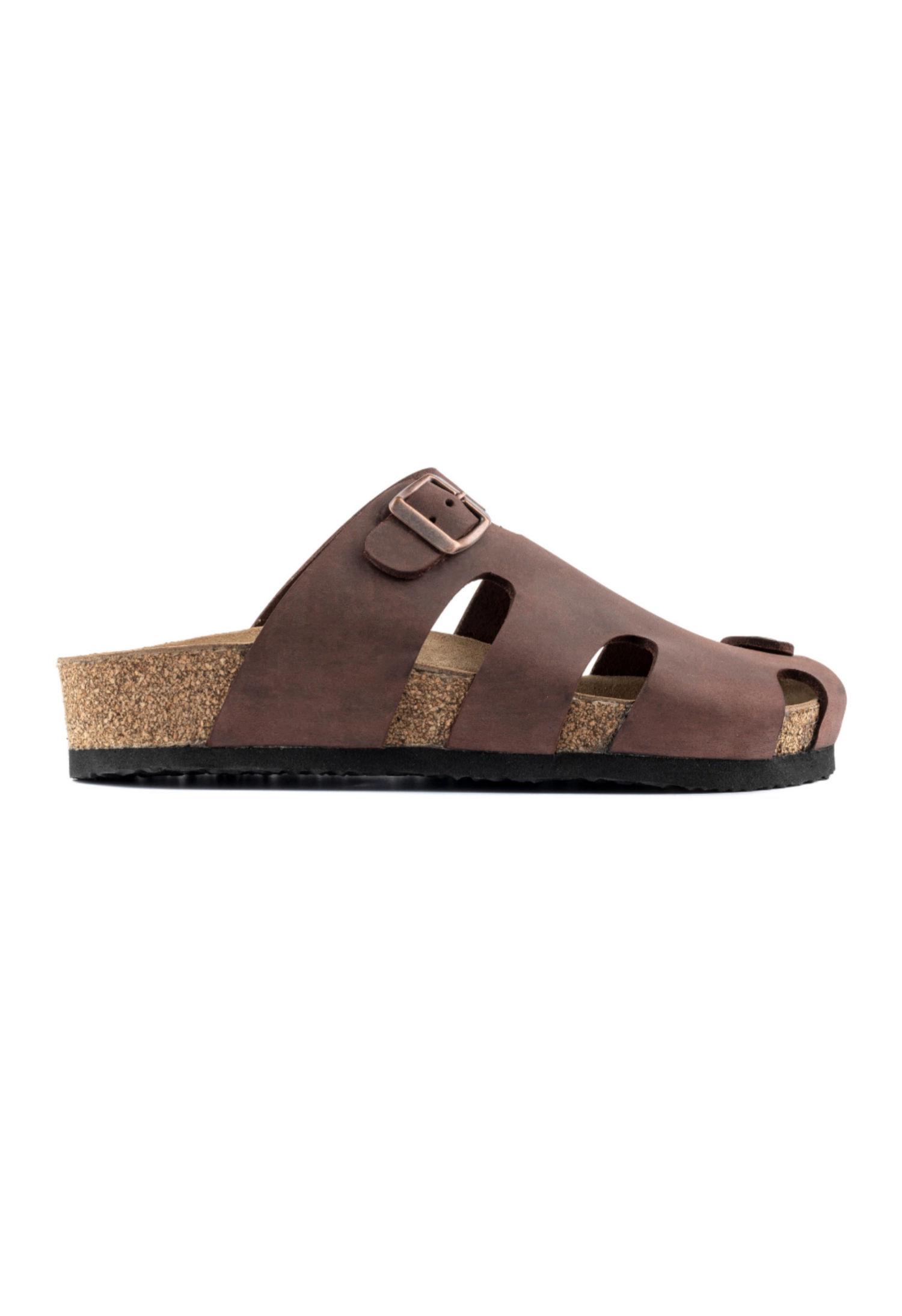 Marta -Natural Cork- Oiled Leather - Habana