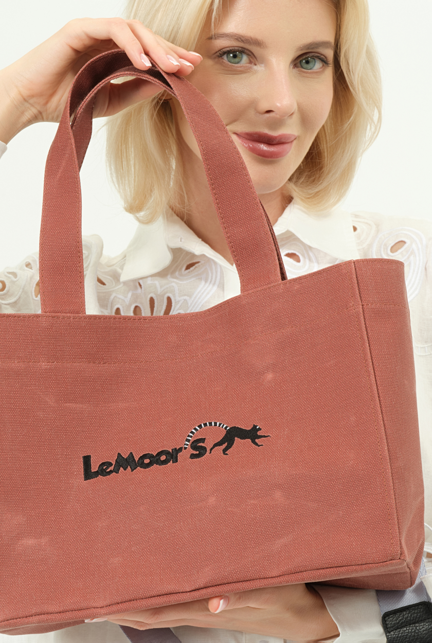 Lemoors Hibiscus- Mumlu Kanvas- Kadın Omuz Çantası