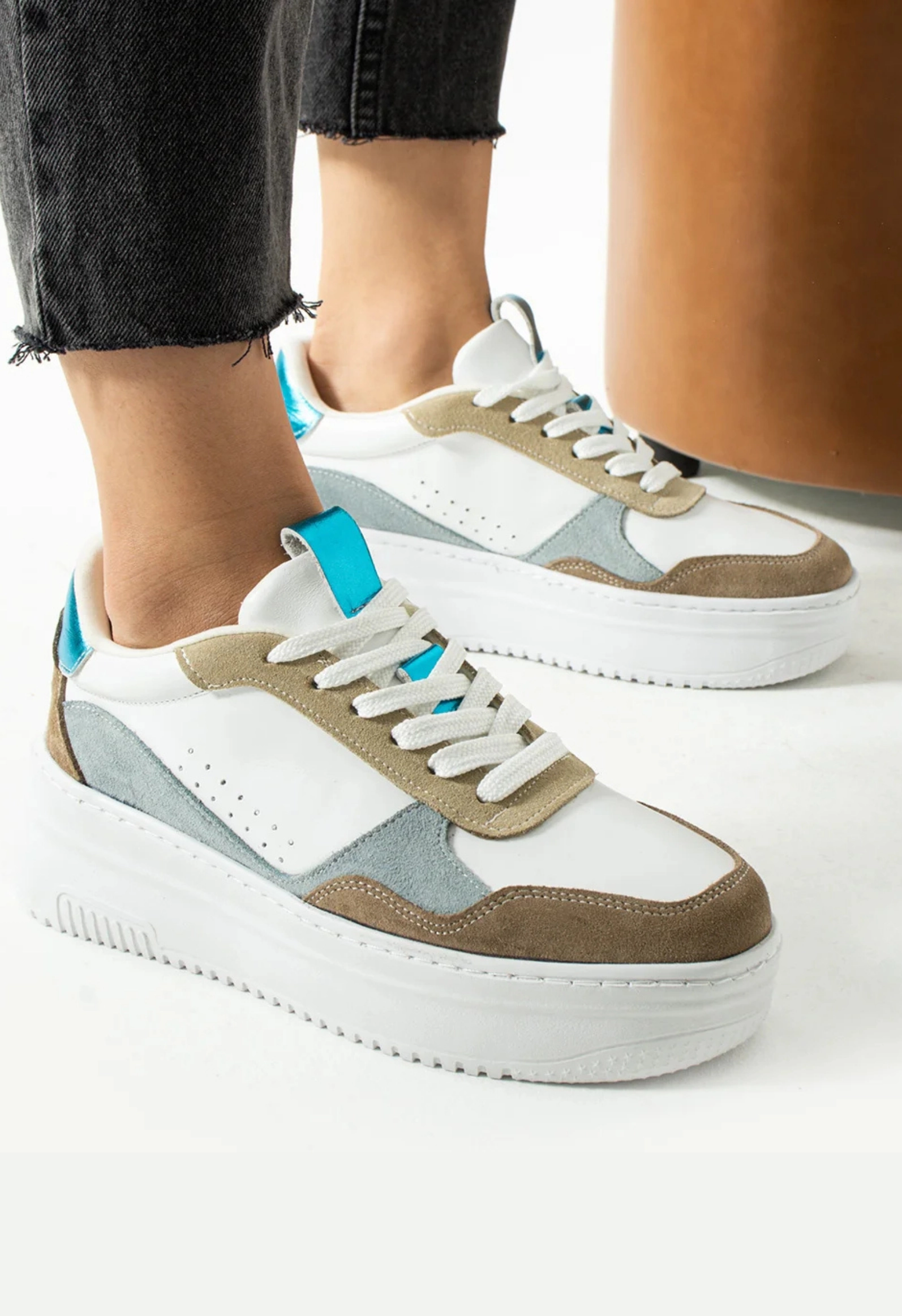 Lemoors Emma Hakiki Deri Sneaker