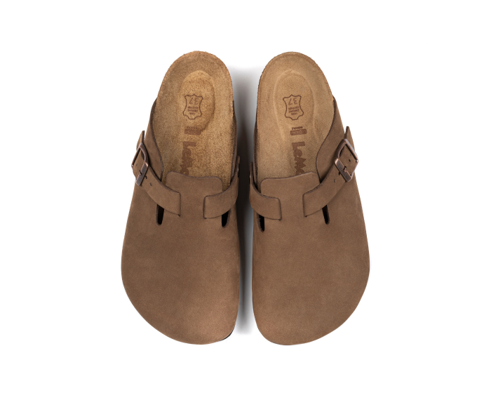 Susana- Natural Cork- Nubuck Leather - Sand
