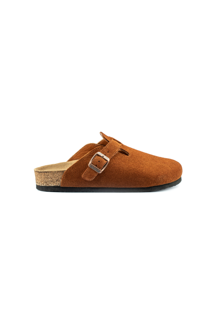 Costa- Natural Cork- Suede Leather- Cinnamon Powder