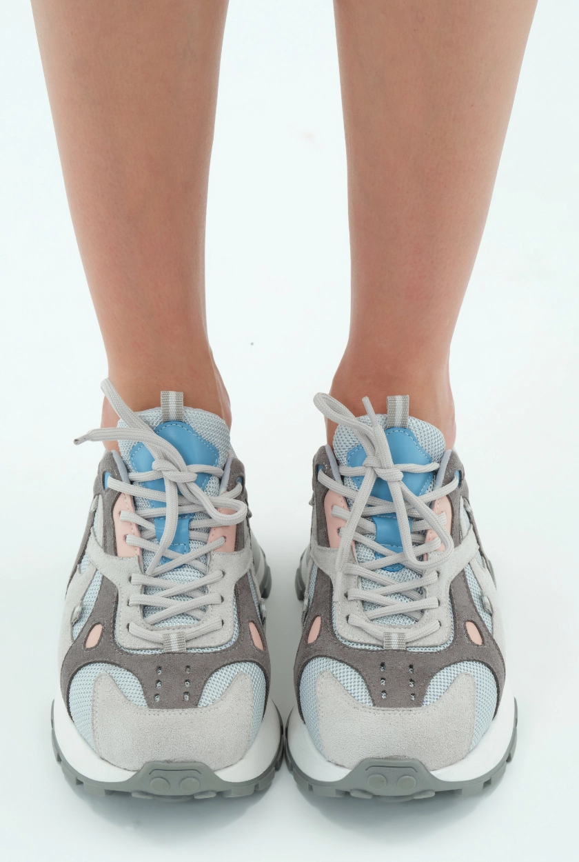 Lemoors Miranda Bağcıklı Kadın Sneaker Spor Ayakkabı