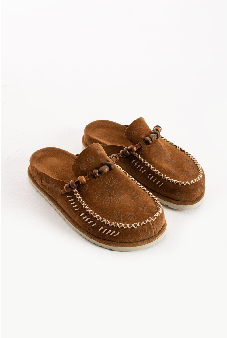 Lemoors- Rumi- Suede Leather- Extra Soft Insole- Cinnamon Powder