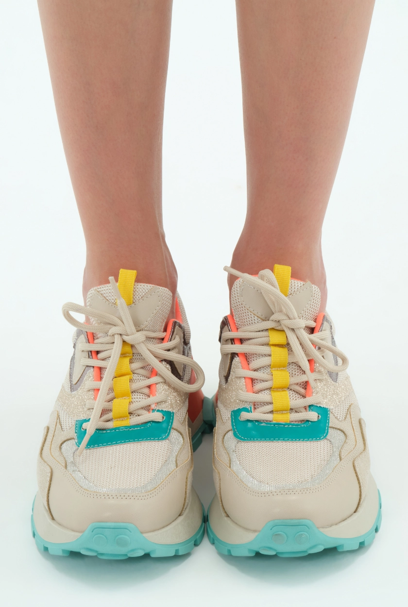 Lemoors Miranda Bağcıklı Kadın Sneaker Spor Ayakkabı