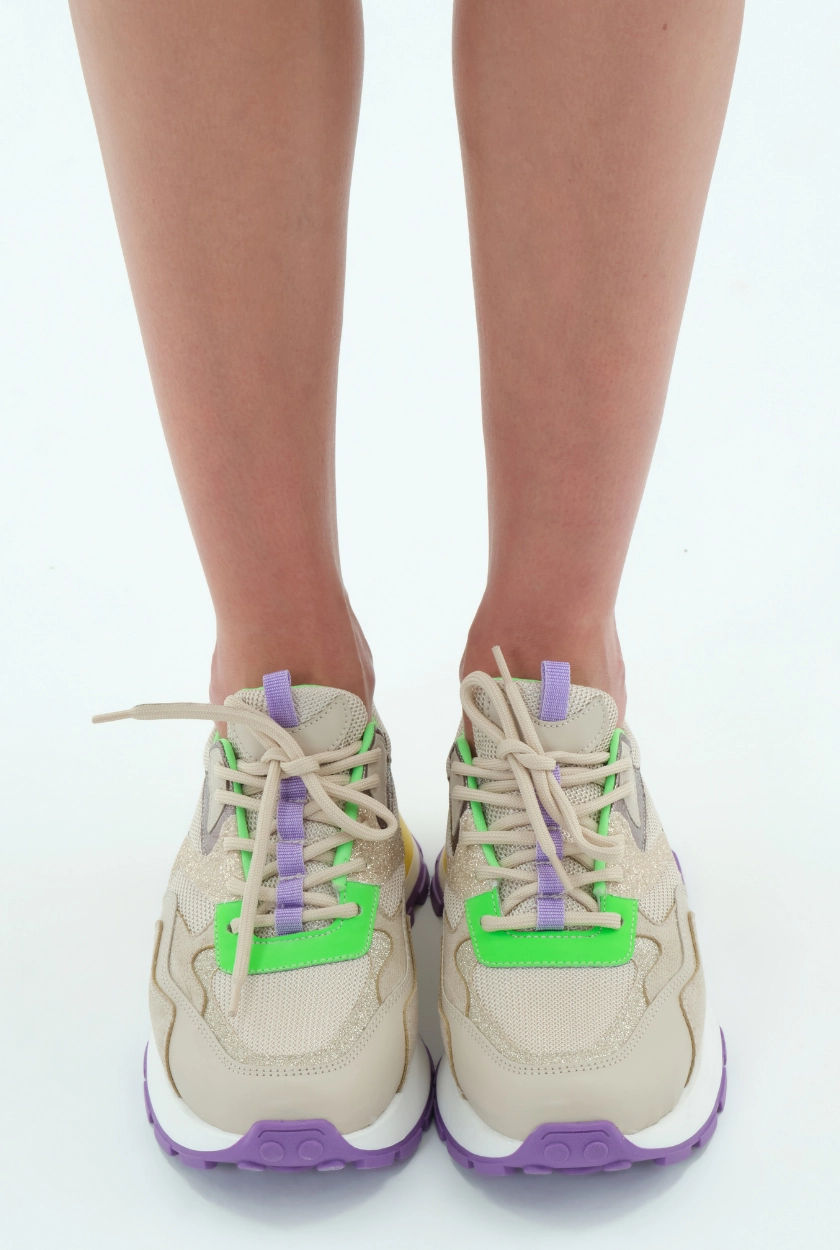 Lemoors Miranda Bağcıklı Kadın Sneaker Spor Ayakkabı