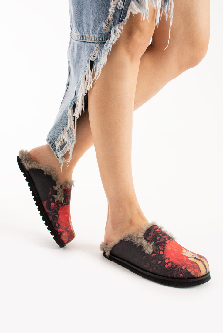 Lemoors Susana Özel Tasarım Koyun Tüylü Eva Terlik