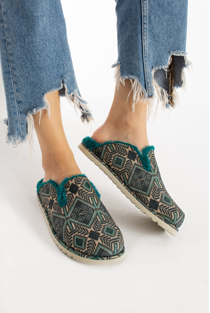 Lemoors Susana Özel Tasarım Koyun Tüylü Eva Terlik