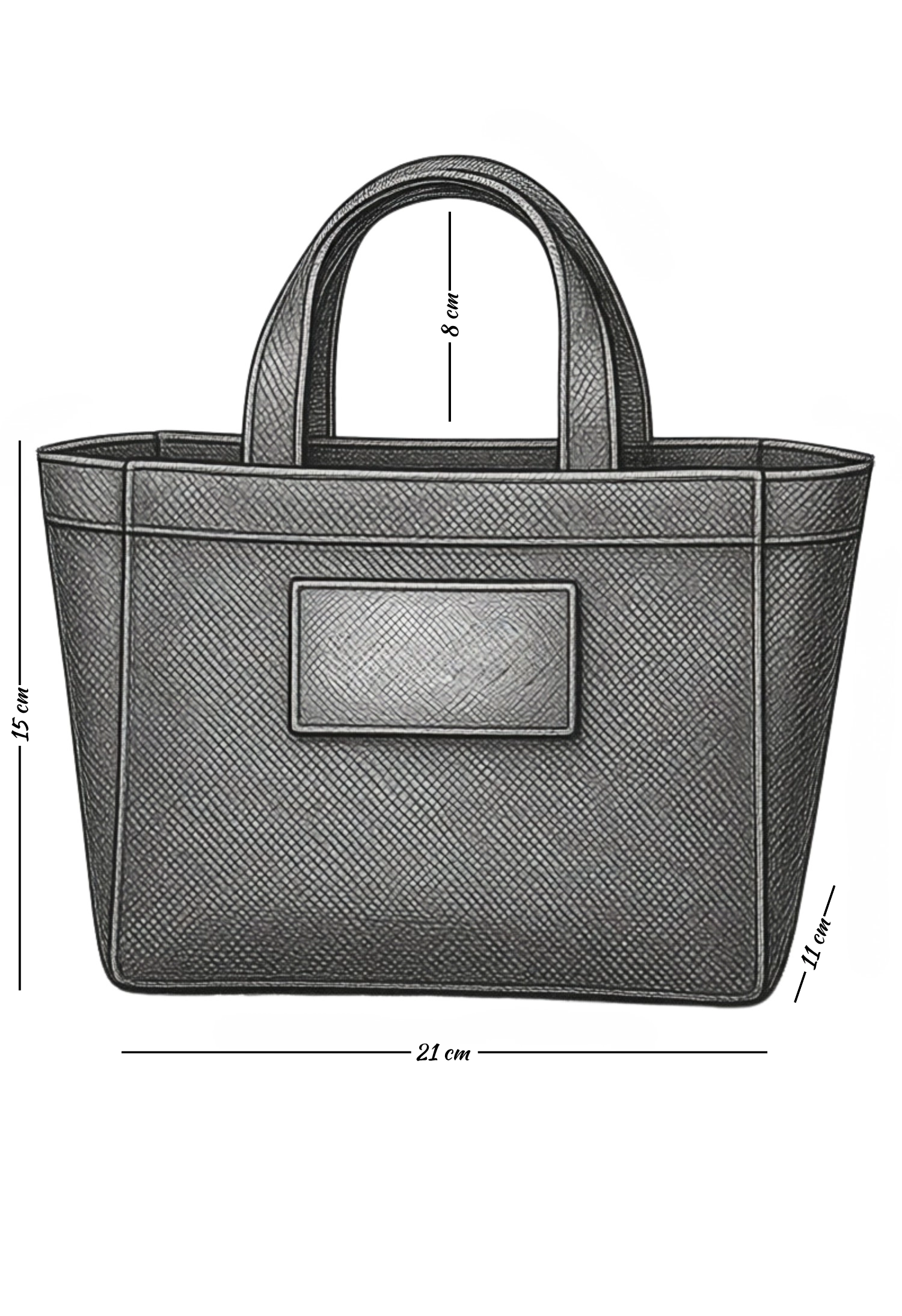 Tiny Hibiscus Hardal Renk Mumlu Kanvas Tote Bag