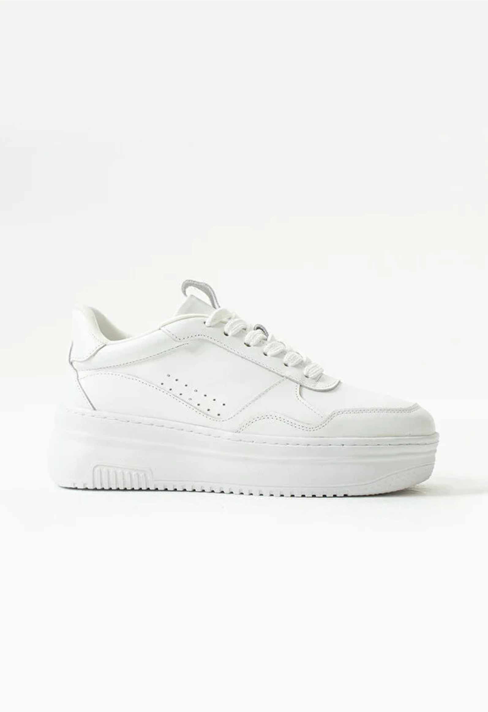 Lemoors Emma Hakiki deri Beyaz Kadın Sneaker