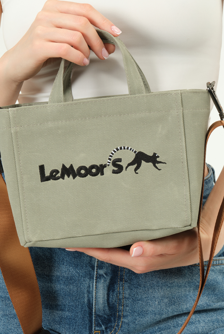 Lemoors Hibiscus- Mumlu Kanvas- Kadın El Çantası