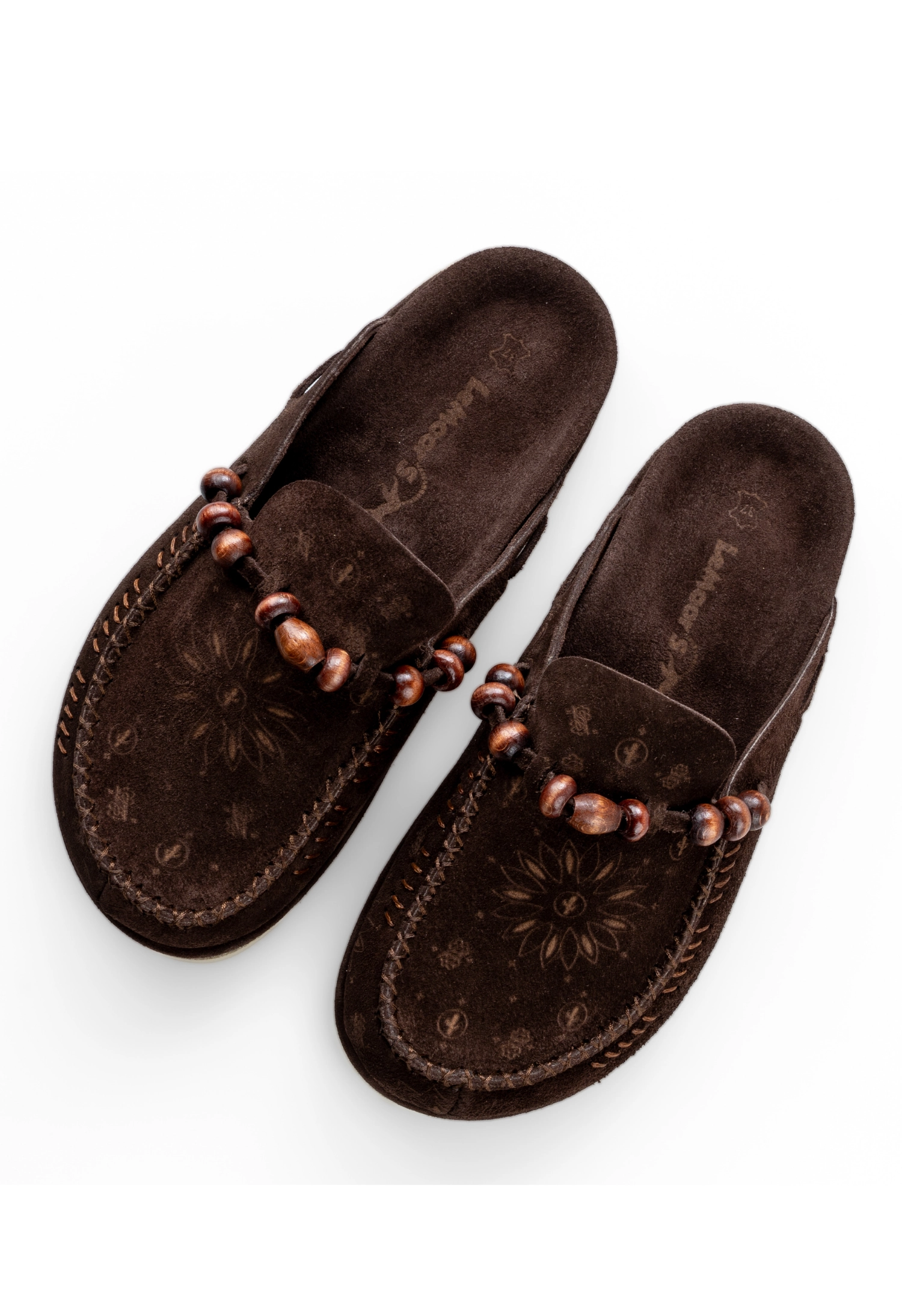 Lemoors- Rumi- Suede Leather- Extra Soft Insole- Dark Brown