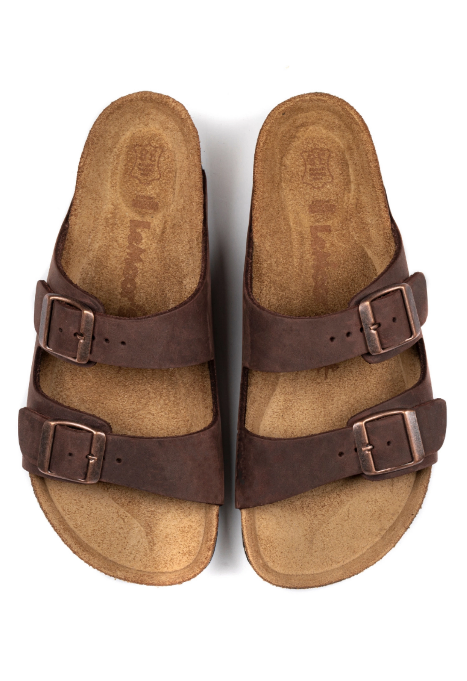 Maria-Natural Cork- Oiled Leather- Habana