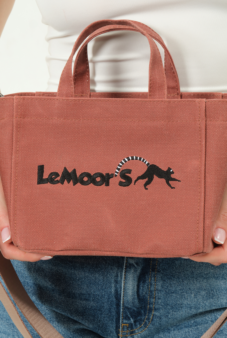 Lemoors Hibiscus- Mumlu Kanvas- Kadın El Çantası