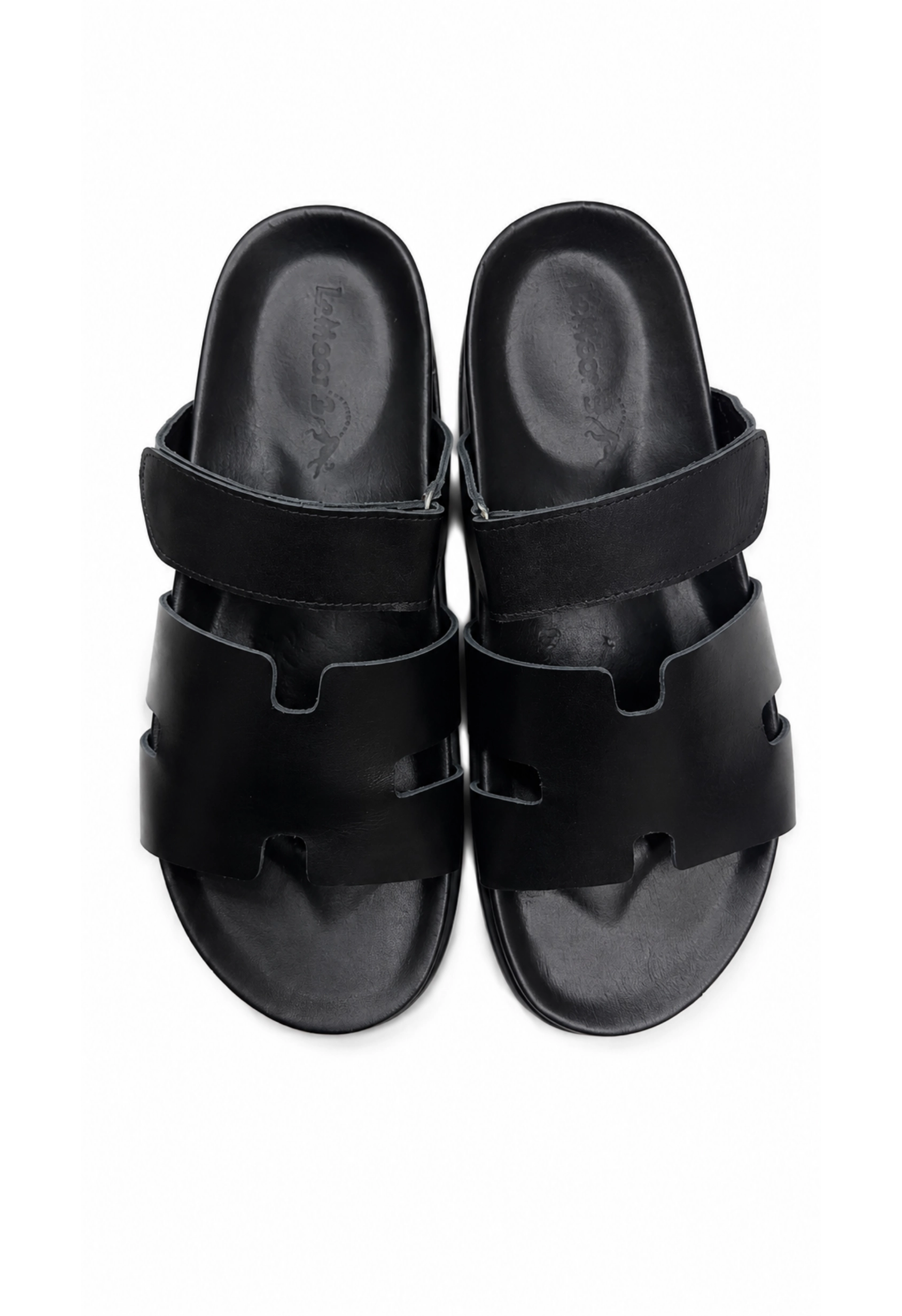 Unisex Smooth Leather Sandal