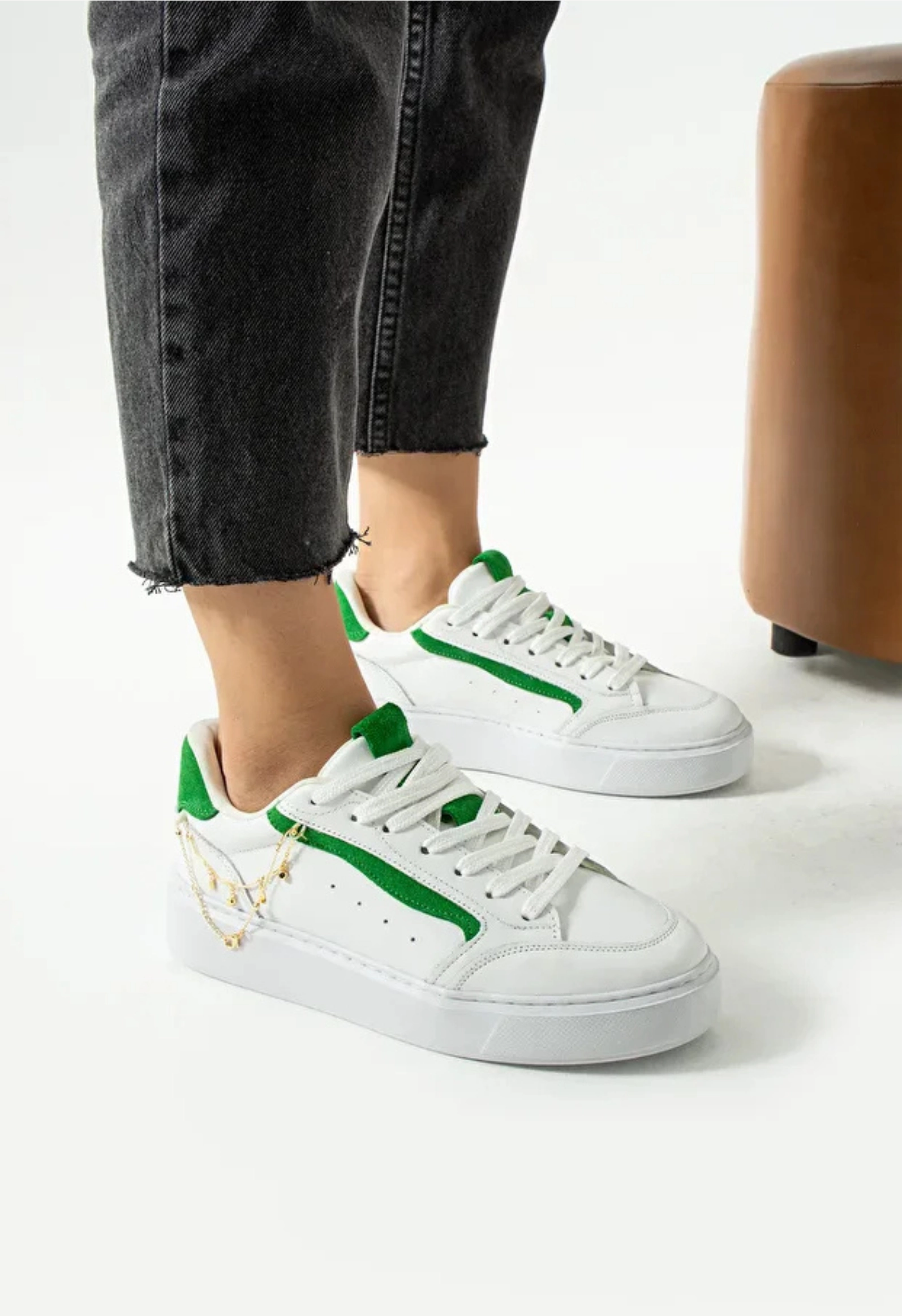 Lemoors Mia Hakiki Deri Sneaker