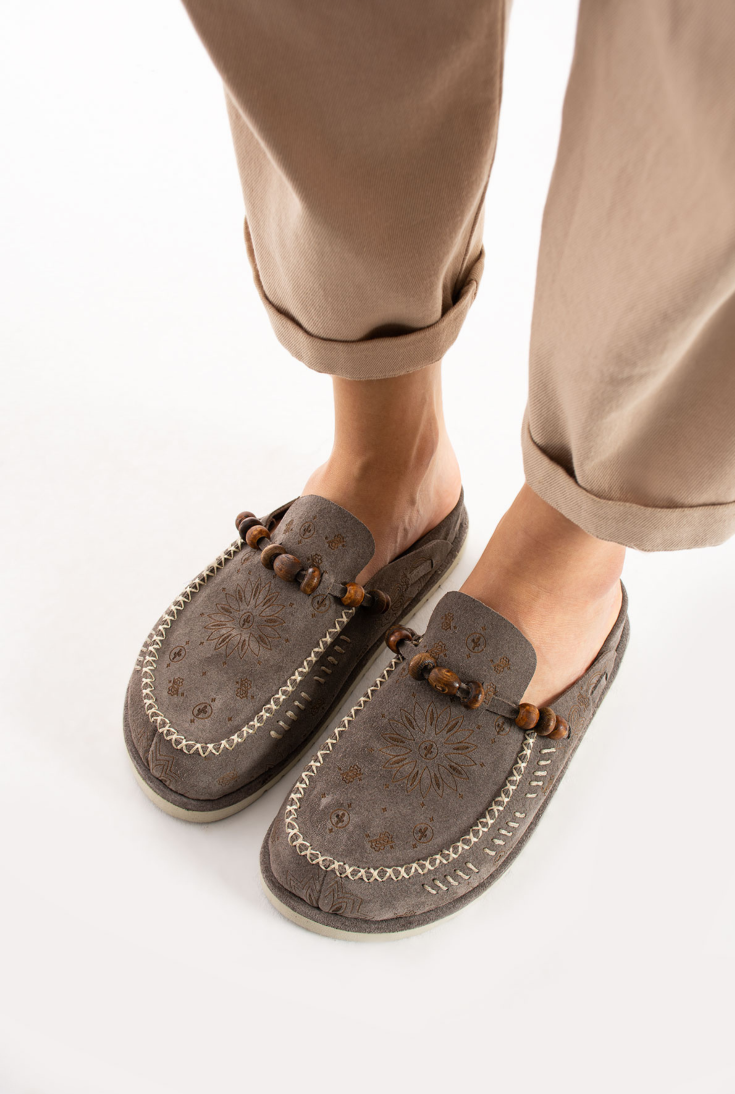 Lemoors- Rumi- Suede Leather- Extra Soft Insole- Mink