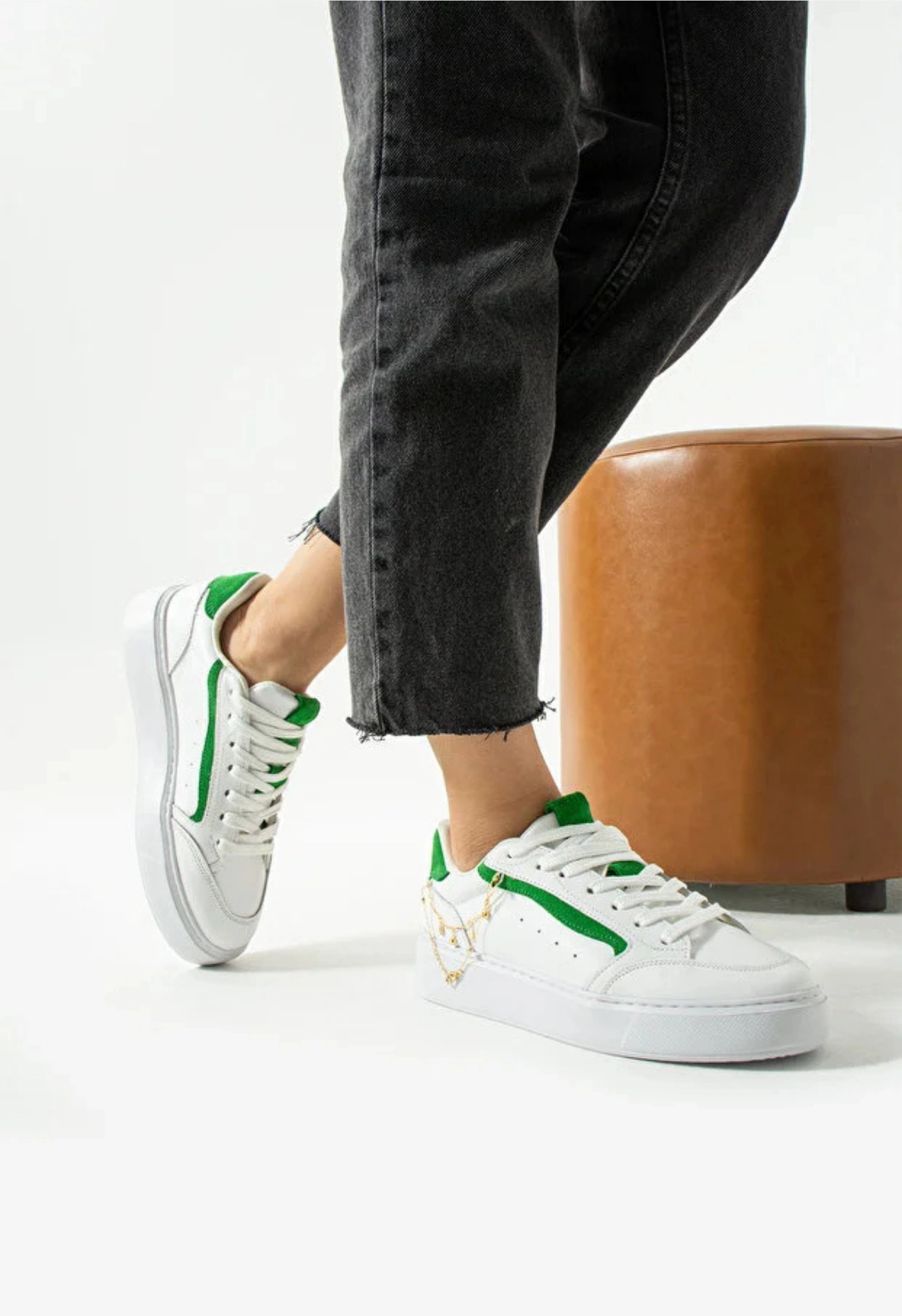 Lemoors Mia Hakiki Deri Sneaker