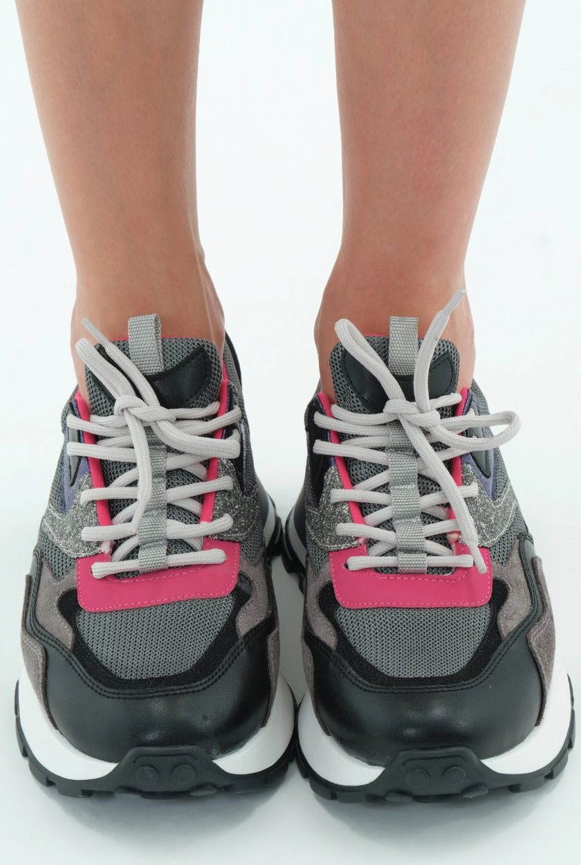 Lemoors Miranda Bağcıklı Kadın Sneaker Spor Ayakkabı