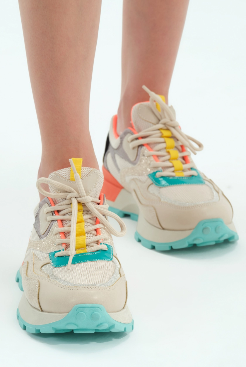 Lemoors Miranda Bağcıklı Kadın Sneaker Spor Ayakkabı