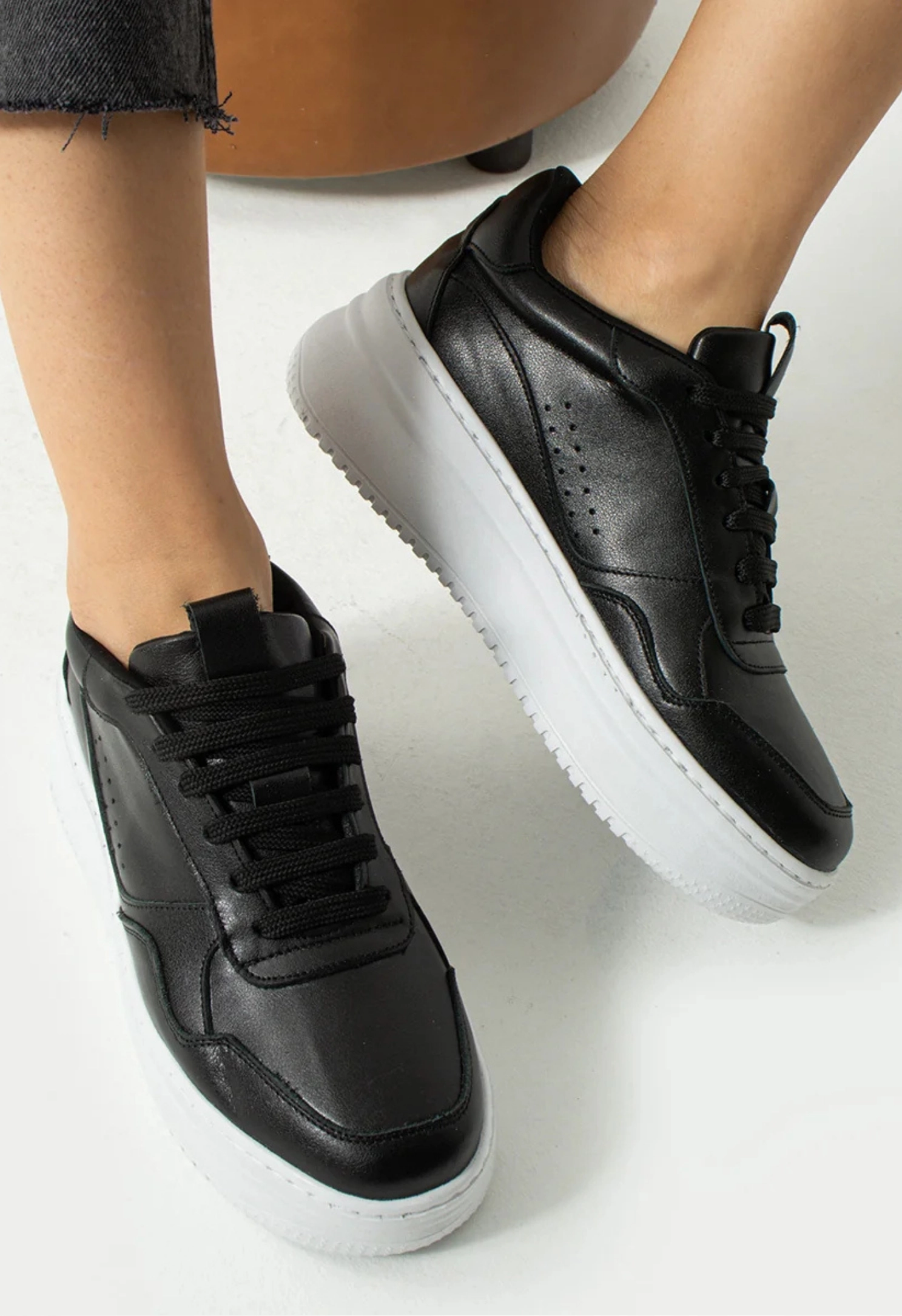 Lemoors Emma Hakiki Deri Sneaker