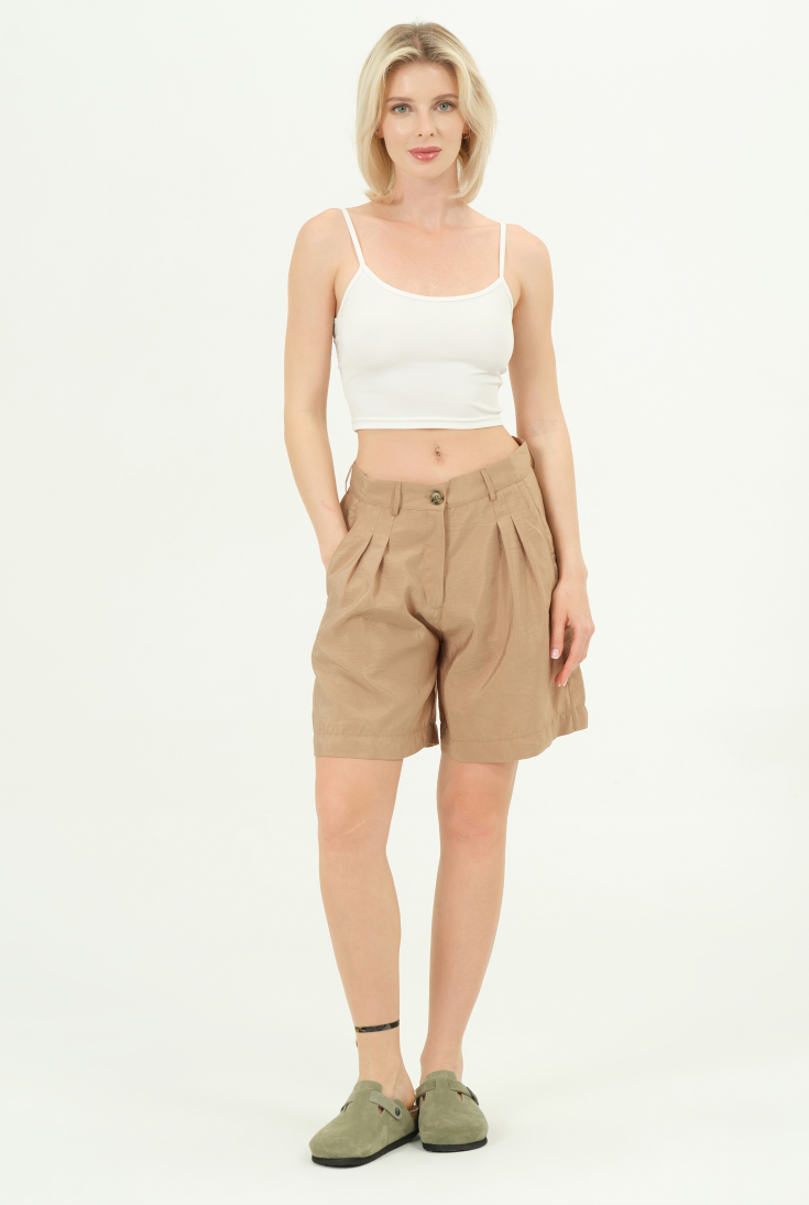 Susana- Natural Cork- Suede Leather- Avocado