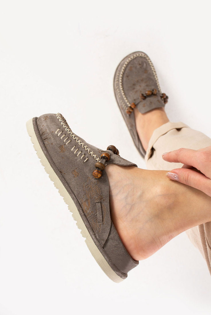 Lemoors- Rumi- Suede Leather- Extra Soft Insole- Mink