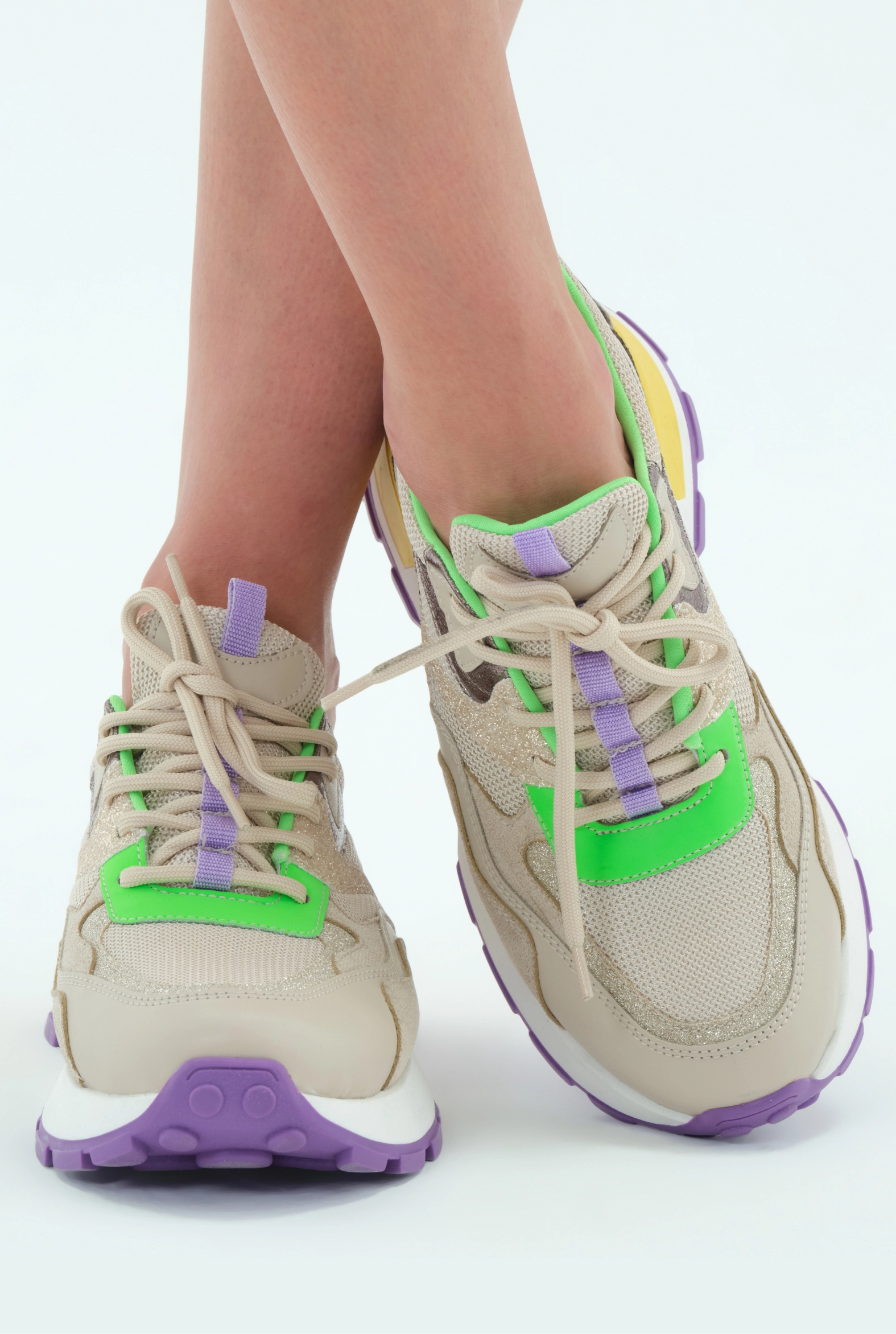 Lemoors Miranda Bağcıklı Kadın Sneaker Spor Ayakkabı