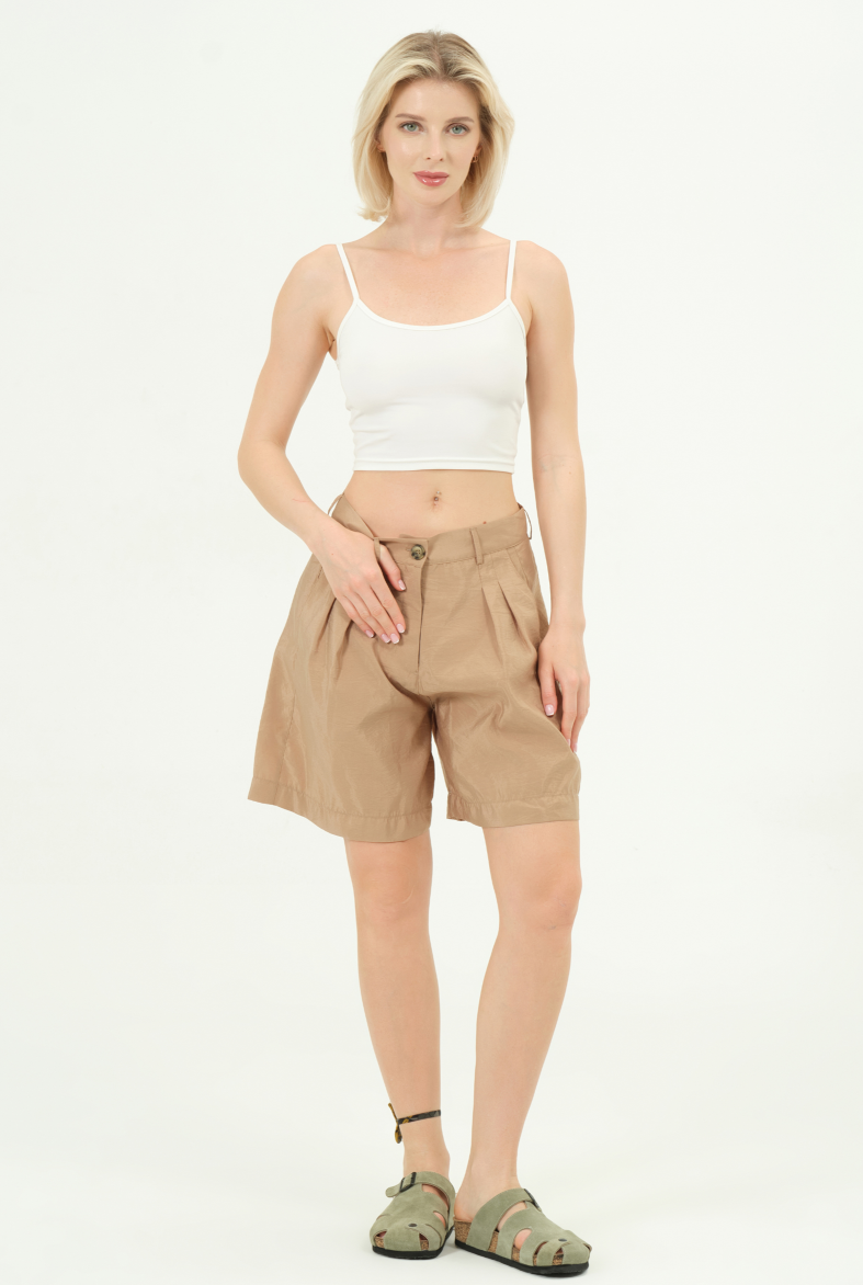 Marta- Natural Cork- Suede Leather- Avocado