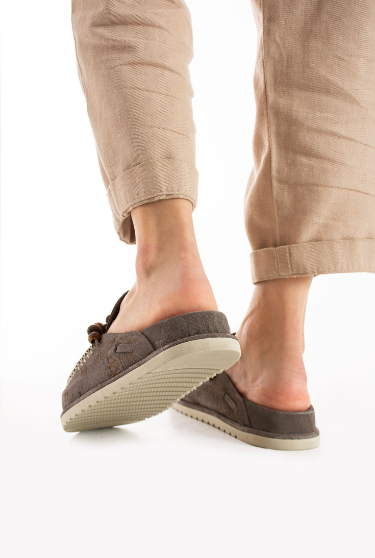 Lemoors- Rumi- Suede Leather- Extra Soft Insole- Mink