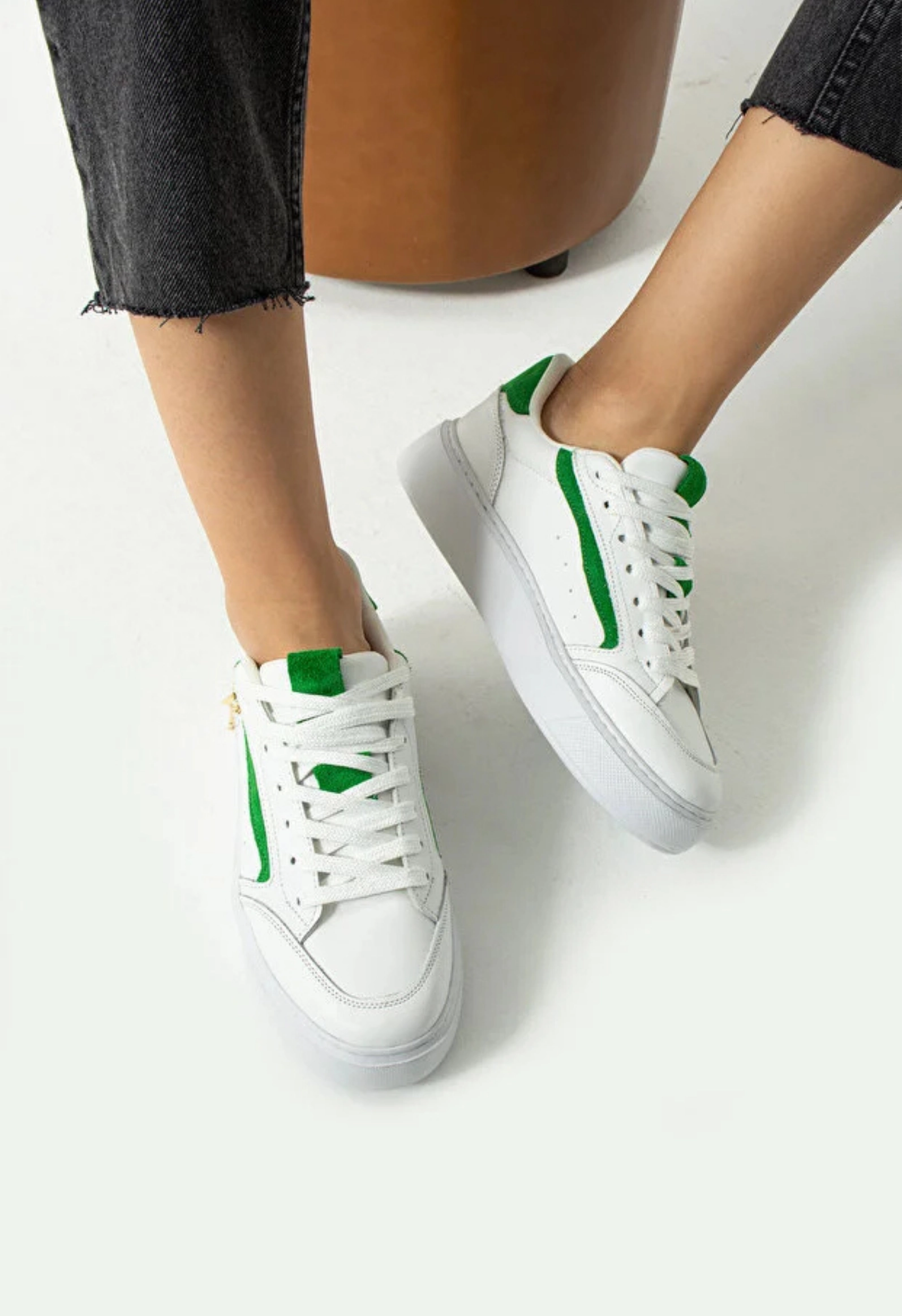 Lemoors Mia Hakiki Deri Sneaker