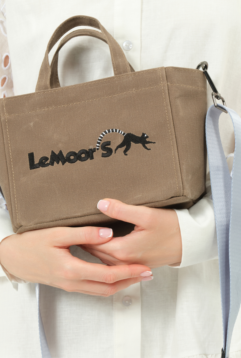 Lemoors Hibiscus- Mumlu Kanvas- Kadın El Çantası