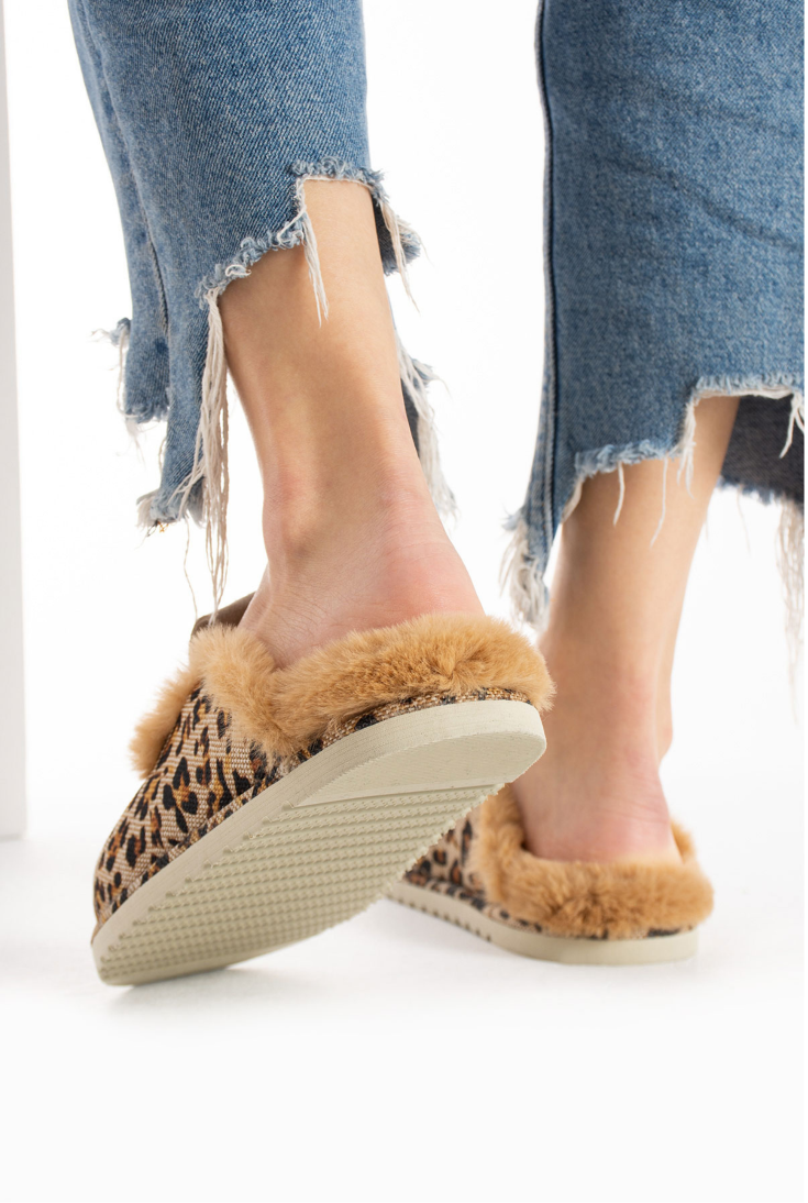 Lemoors Susana Özel Tasarım Koyun Tüylü Eva Terlik