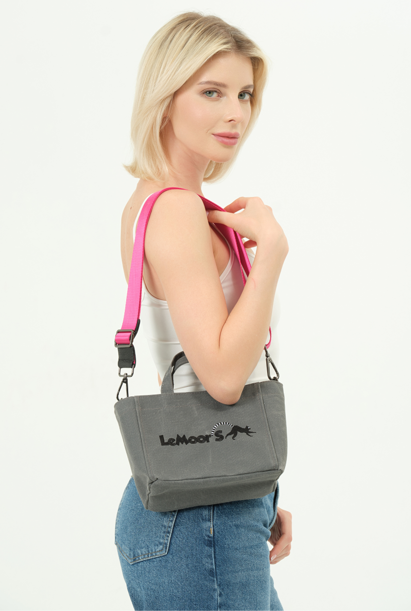 Lemoors Hibiscus- Mumlu Kanvas- Kadın El Çantası