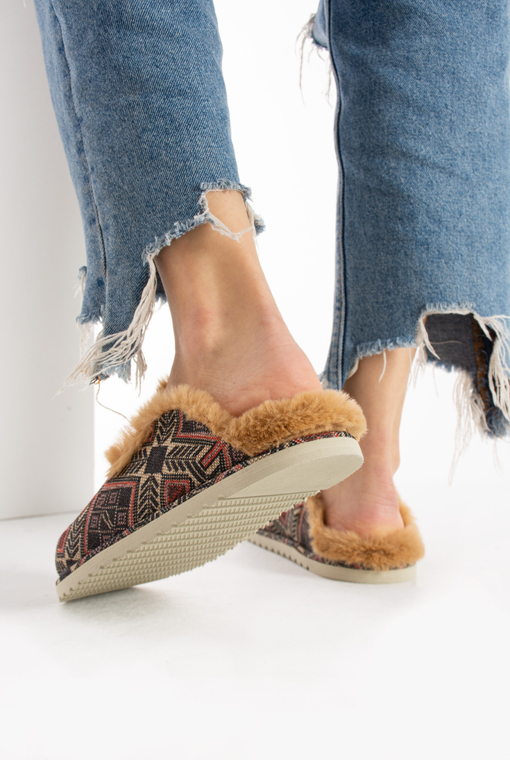 Lemoors Susana Özel Tasarım Koyun Tüylü Eva Terlik