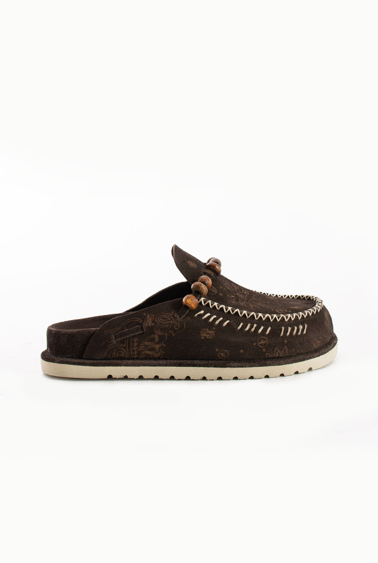 Lemoors- Rumi- Suede Leather- Extra Soft Insole- Dark Brown
