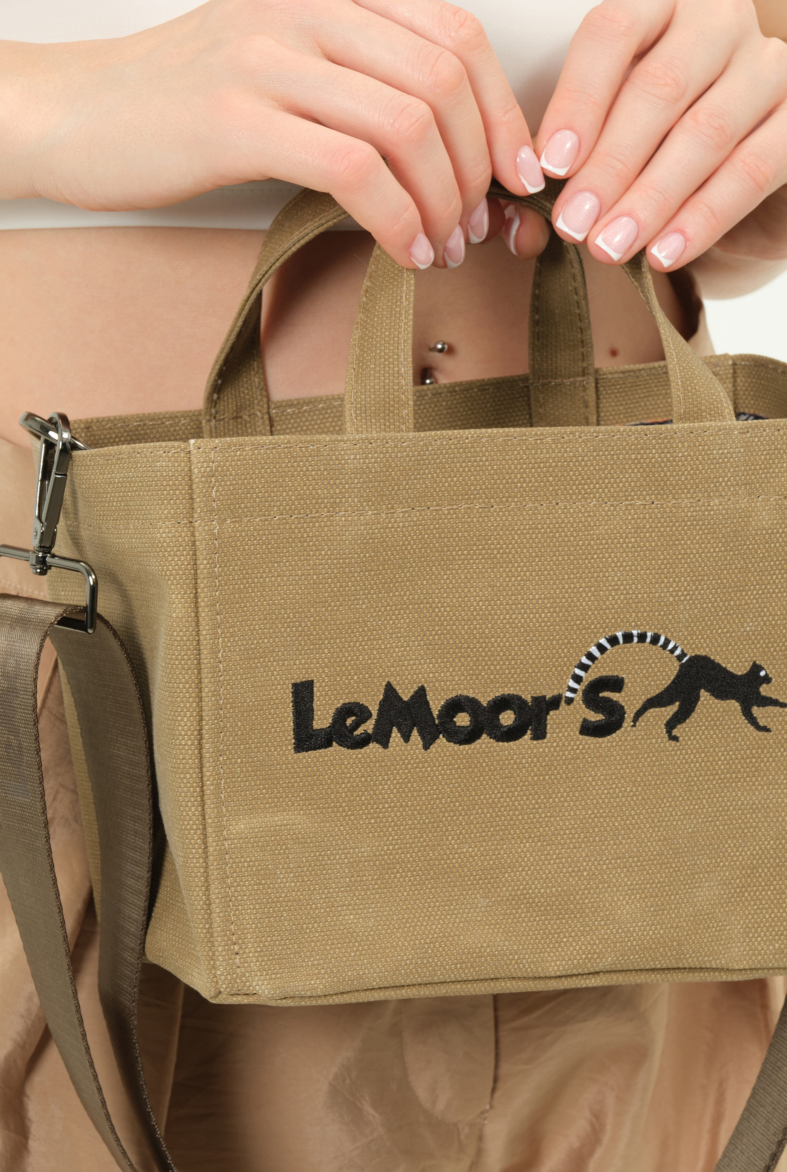 Lemoors Hibiscus- Mumlu Kanvas- Kadın El Çantası