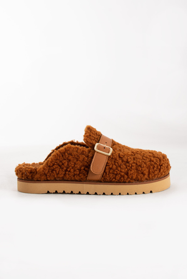 Lemoors Jennifer Koyun Tüylü Eva Terlik Tarçın Rengi