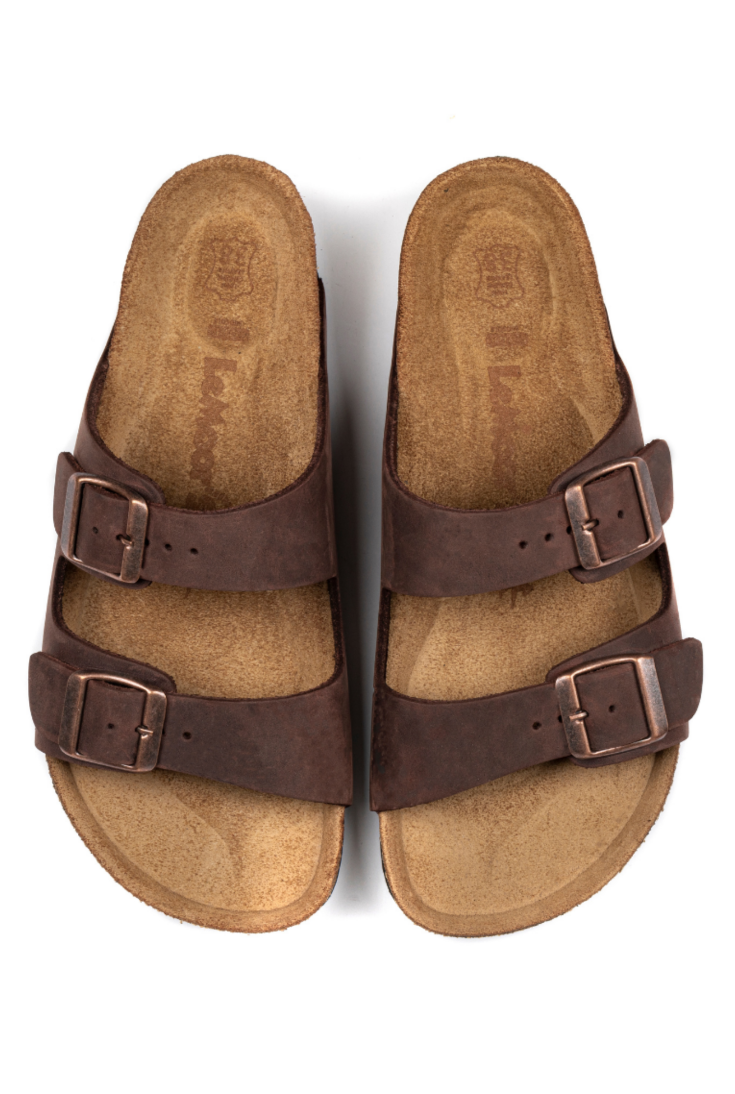 Maria-Natural Cork- Oiled Leather- Habana