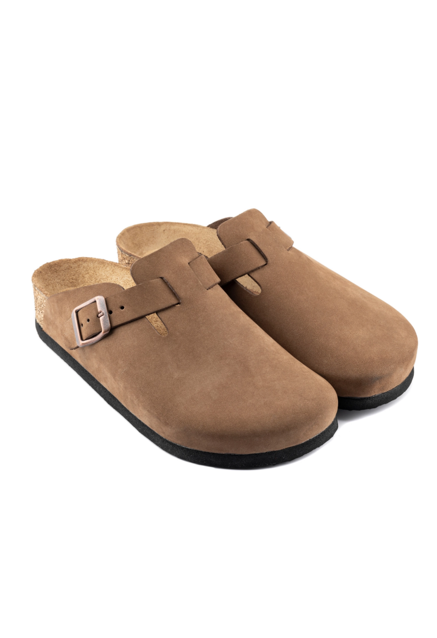 Susana- Natural Cork- Nubuck Leather - Sand