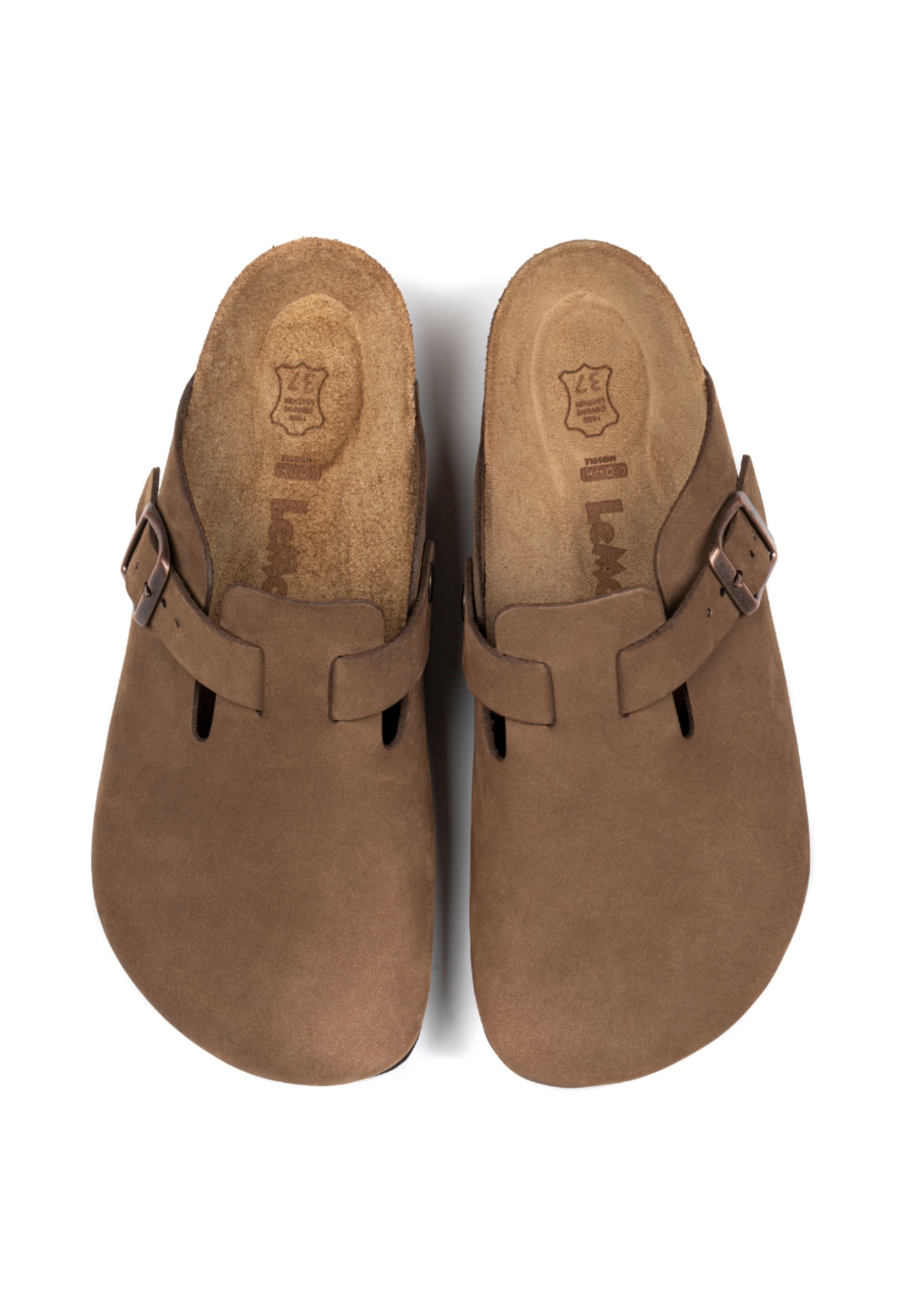 Susana- Natural Cork- Nubuck Leather - Sand