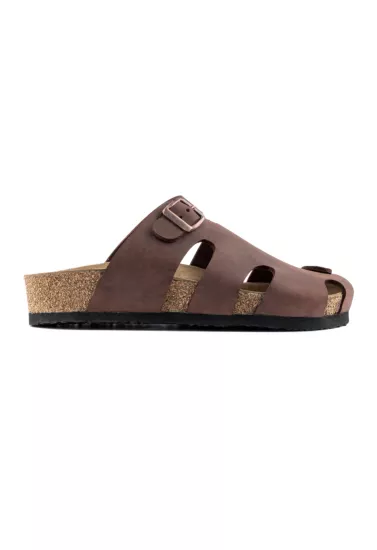 Marta -Natural Cork- Oiled Leather - Habana