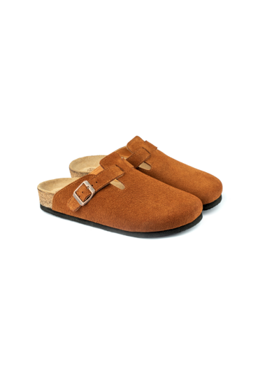 Costa- Natural Cork- Suede Leather- Cinnamon Powder