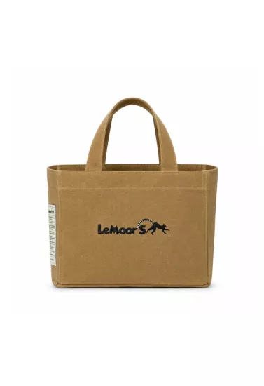 Hibiscus Mumlu Kanvas Hardal Rengi Tote Bag