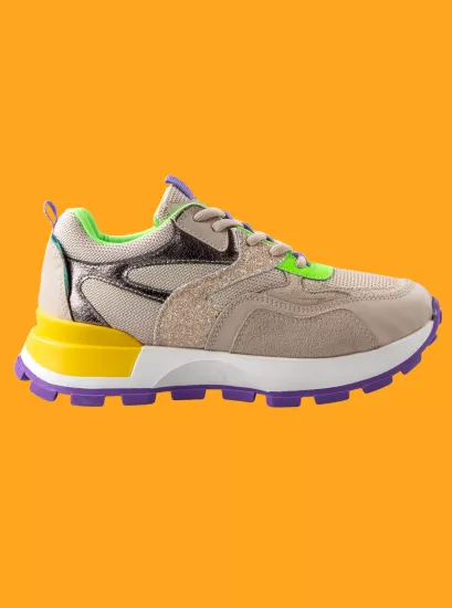 Lemoors Miranda Bağcıklı Kadın Sneaker Spor Ayakkabı