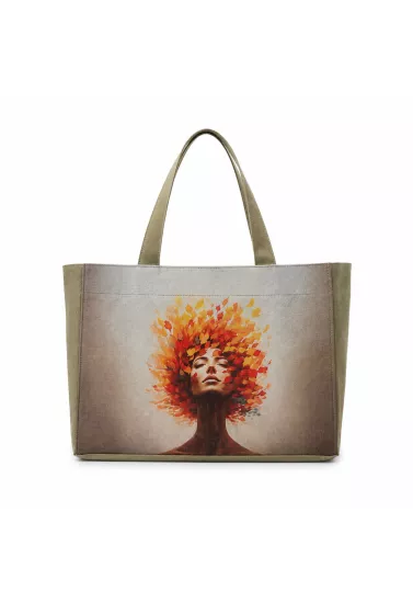 Hibiscus Mumlu Kanvas Özel Tasarım Baskılı Tote Bag