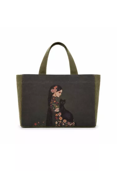 Hibiscus Mumlu Kanvas Özel Tasarım Baskılı Tote Bag