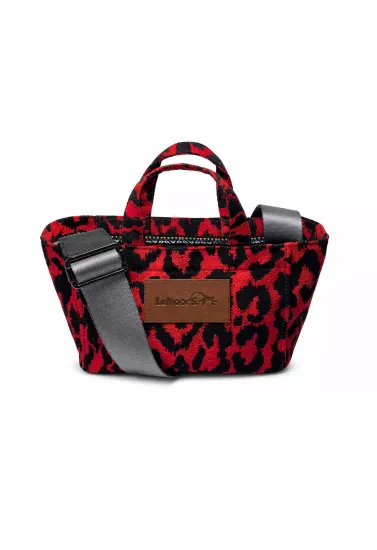 Tiny Hibiscus Nakışlı Kanvas Kumaş Tote Bag