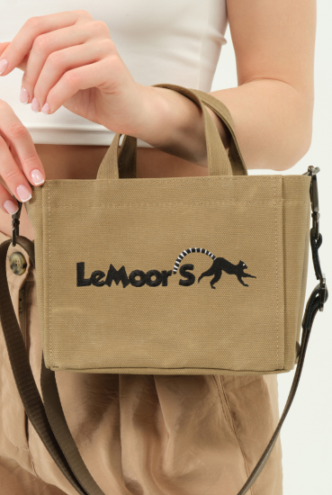 Lemoors Hibiscus- Mumlu Kanvas- Kadın El Çantası