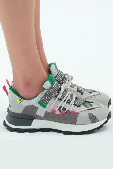 Lemoors Alisa Bağcıklı Kadın Sneaker Spor Ayakkabı